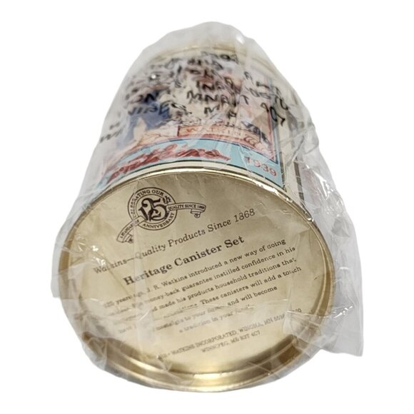 J.R. Watkins Nesting Tin Container Set Almanac 125th Anniversary Heritage - Picture 11 of 15